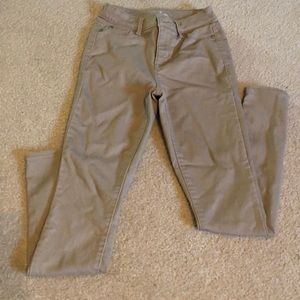 Khaki jeggings